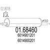 MTS 01.68460 End Silencer